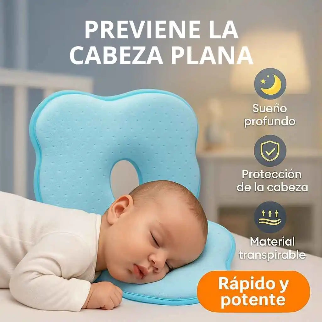 DreamHead® – Almohada ergonómica para prevenir cabeza plana