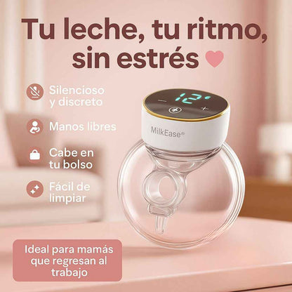 MilkEase® Extractor de Leche Portátil + pezonera de regalo