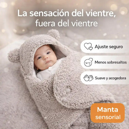 WombHug® – Manta Envolvente Sensorial | El abrazo que ayuda a tu bebé a descansar