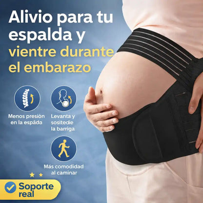 BellySupport™ – Cinturón Prenatal de Soporte que Ayuda a Aliviar la Presión del Embarazo
