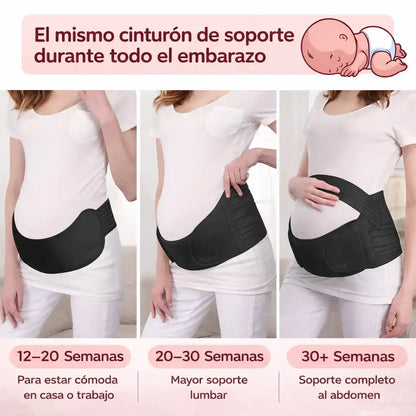 BellySupport™ – Cinturón Prenatal de Soporte que Ayuda a Aliviar la Presión del Embarazo