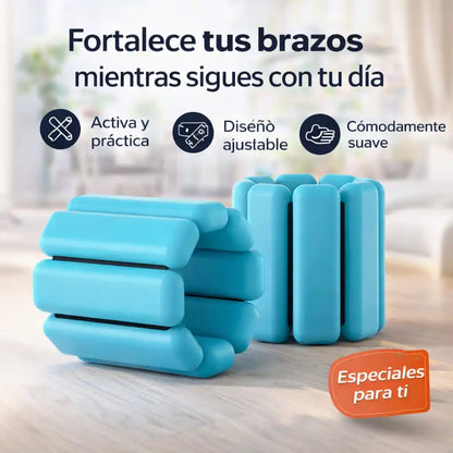 ActiveBands® | Pesas Ajustables para Muñecas y Tobillos — Activa tu fuerza sin cambiar tu rutina
