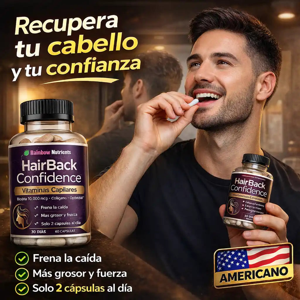 Hair Growth Confidence® Vitaminas Capilares – Recupera tu cabello desde la raíz