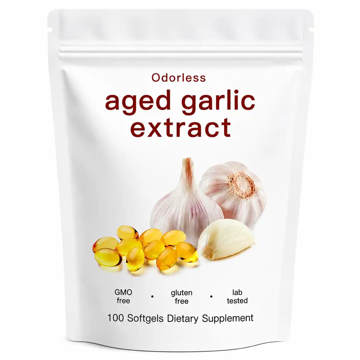 GarlicPlus® Cápsulas de Ajo Añejado Sin Olor | Apoyo diario para tu corazón y defensas