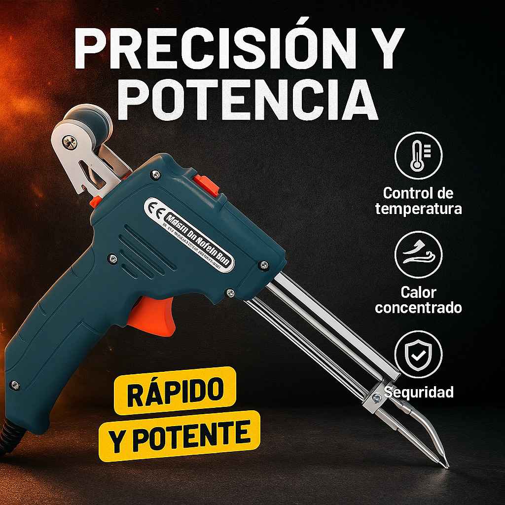 ProSolder® – Cautín Profesional Multiusos con Control Preciso