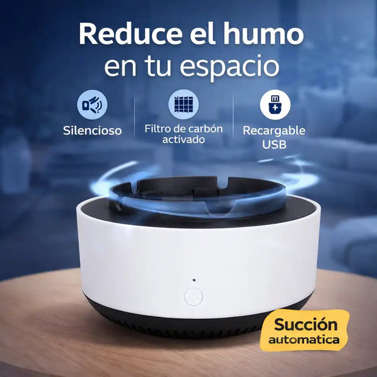 SmokeLess® | Cenicero Inteligente Antihumo que ayuda a mantener tu espacio más agradable
