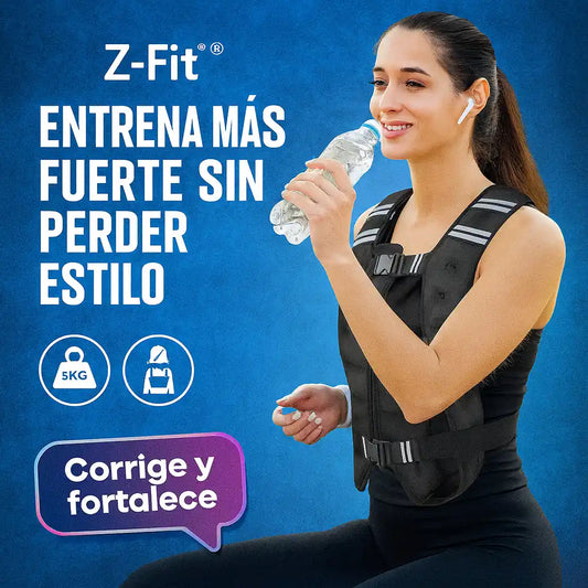 Z-Fit® Chaleco de Pesas para Mujer de 5Kg – Fuerza, estilo y libertad en cada movimiento