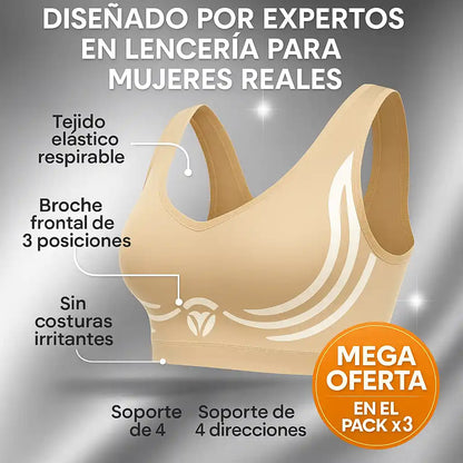LushFitting® Brasier Corrector de Postura – Elevación y soporte total