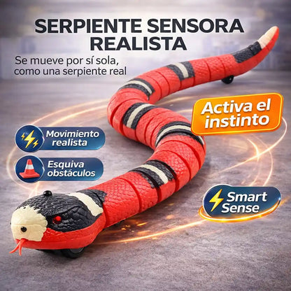 SmartSnake™ – Serpiente Interactiva Recargable | El juguete que activa su instinto