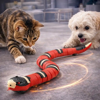SmartSnake™ – Serpiente Interactiva Recargable | El juguete que activa su instinto