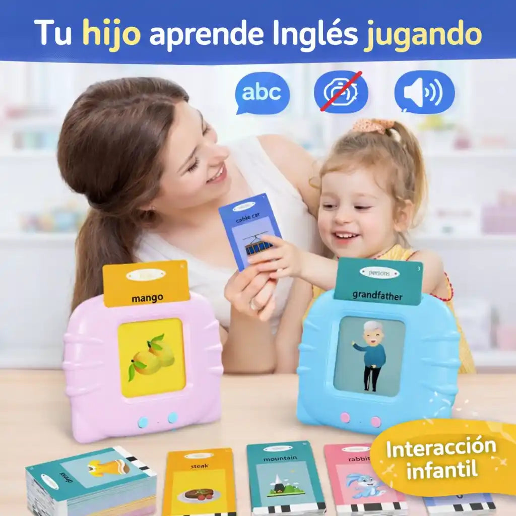 LingoCards™ – Tarjetas Interactivas para Aprender Inglés Jugando
