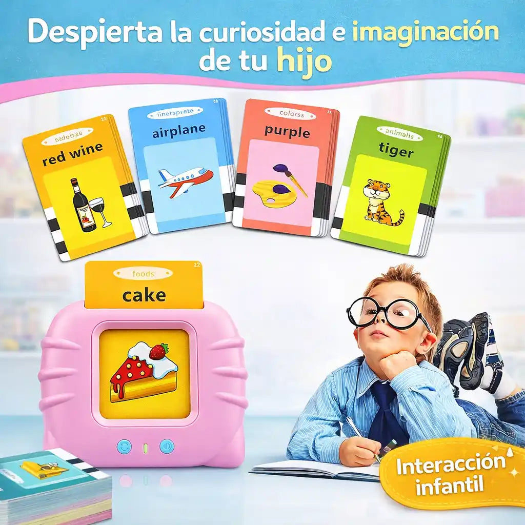 LingoCards™ – Tarjetas Interactivas para Aprender Inglés Jugando