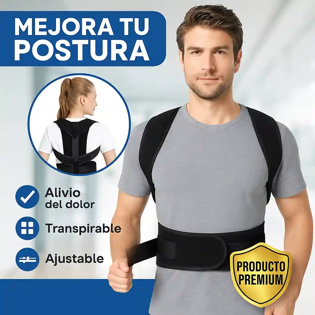 BackFit® Corrector de Postura – Recupera tu postura y despídete del dolor