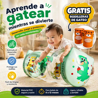 BabyRoller™® Rodillo de Gateo para Bebés + Rodilleras de gateo Gratis