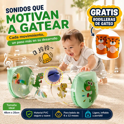 BabyRoller™® Rodillo de Gateo para Bebés + Rodilleras de gateo Gratis
