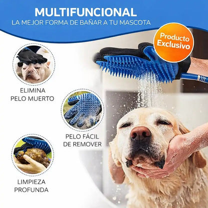 PetFlow® – Ducha portátil para mascotas | Baños más fáciles, sin estrés