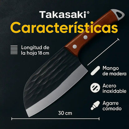 Katana Blade Takasaki™ — El Cuchillo Japonés que Corta con Precisión y Elegancia