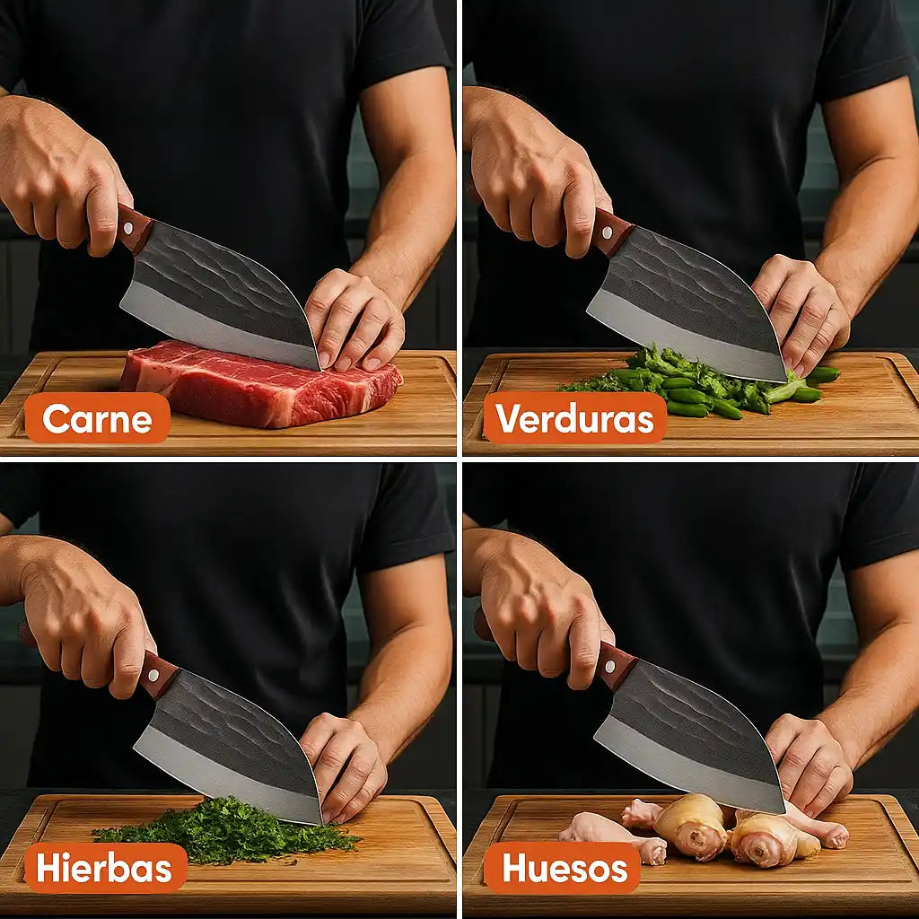 Katana Blade Takasaki™ — El Cuchillo Japonés que Corta con Precisión y Elegancia