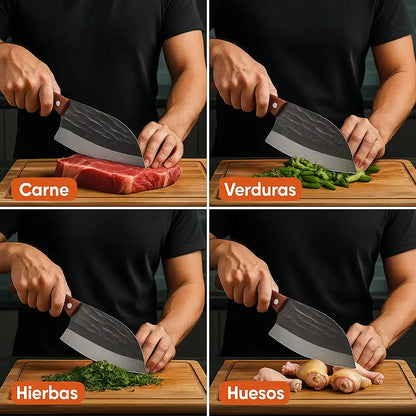 Katana Blade Takasaki™ — El Cuchillo Japonés que Corta con Precisión y Elegancia