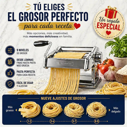 PastaMaker® Máquina para Hacer Pasta Casera | Como una chef italiana