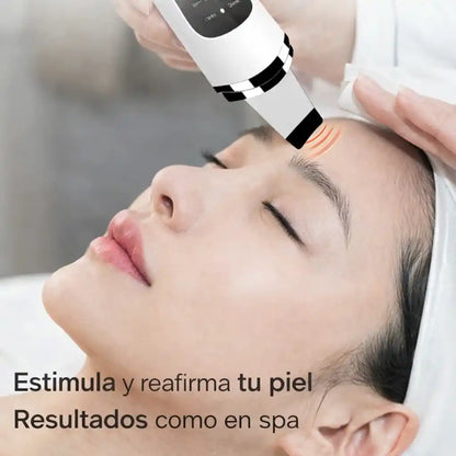 SkinGlow™ Espátula Ultrasónica Facial + Rodillo de Hielo GRATIS