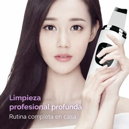 SkinGlow™ Espátula Ultrasónica Facial + Rodillo de Hielo GRATIS