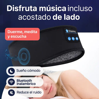 DreamBeats® Diadema Bluetooth Inalámbrica – Duerme, medita y escucha tu música