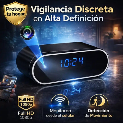 Watch Cam® — Reloj Digital con Monitoreo Discreto en Tiempo Real