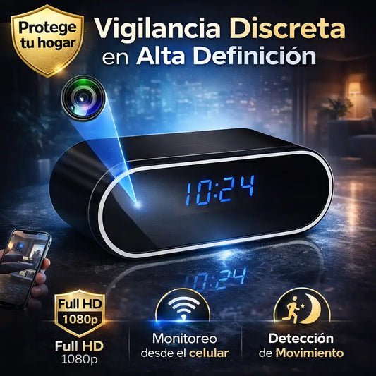Watch Cam® — Reloj Digital con Monitoreo Discreto en Tiempo Real