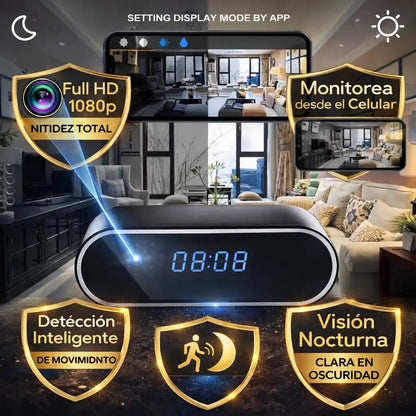 Watch Cam® — Reloj Digital con Monitoreo Discreto en Tiempo Real