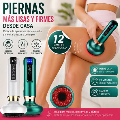 CelluShape™ | Masajeador Anticelulitis con Succión y Calor