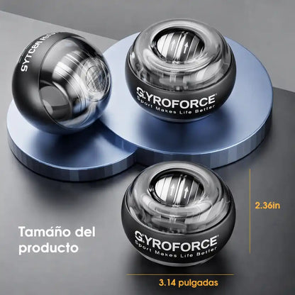 GyroForce™ | Bola Giroscópica de Entrenamiento – Mejora tu fuerza sin ir al gym