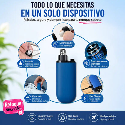 NoseTrim™ | Afeitadora de Nariz para Mujer – Belleza discreta en segundos