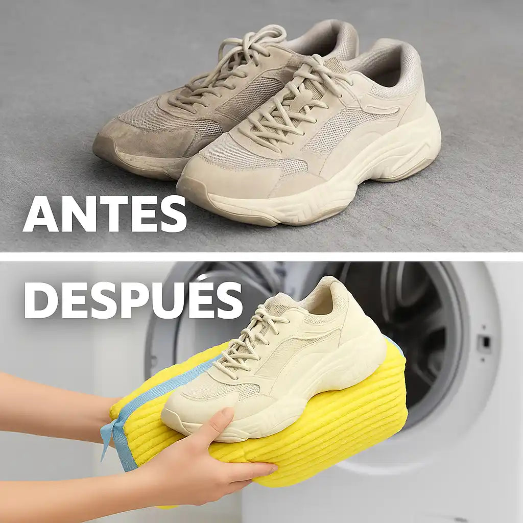 CleanShoe™ – Bolsa para lavar zapatos sin dañarlos ni perder su forma