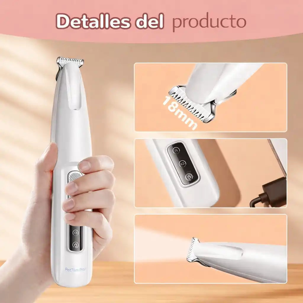 PetTrim Pro® – Cortapelos Profesional para Mascotas Sin Estrés