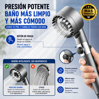 HydroCare™ Ducha con Filtro Purificante | Cuida tu piel y cabello