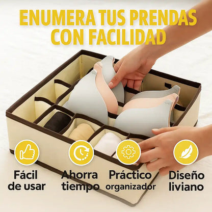 SmartBox® – Organizador de Ropa Interior X4 | Orden perfecto en segundos