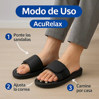 AcuRelax® Sandalias de Acupresión – Bienestar y alivio natural desde tus pies