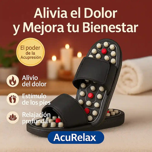 AcuRelax® Sandalias de Acupresión – Bienestar y alivio natural desde tus pies