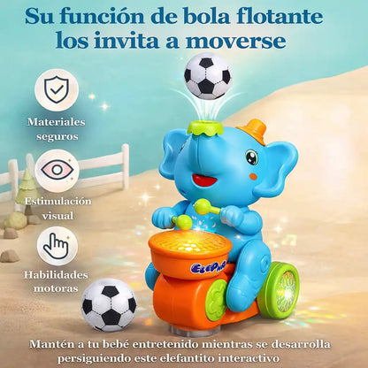 SmartCrawl™ Elefante Didáctico Interactivo | Diversión que estimula el gateo de tu bebé