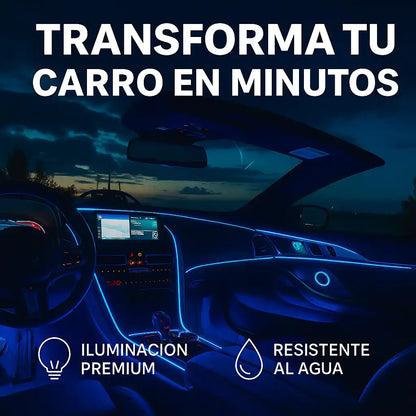 GlowLine® – Luces LED para Carro (Iluminación Interior Premium en Minutos)