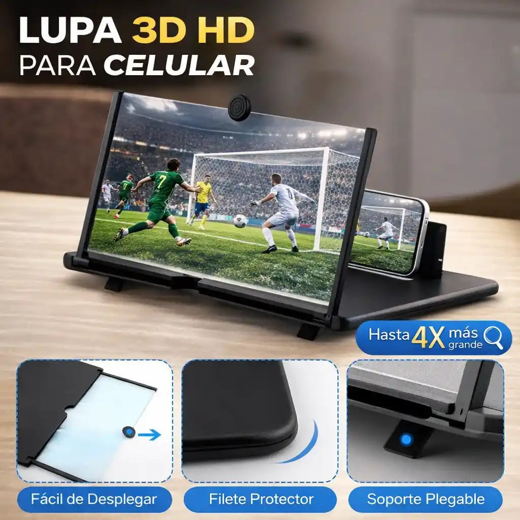 StadiumScreen® | Amplificador de Pantalla para Celular