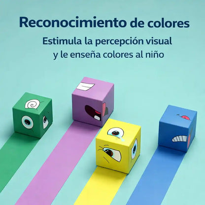 FacePuzzle™ – Cubos de Expresiones | Un juego familiar que estimula la mente