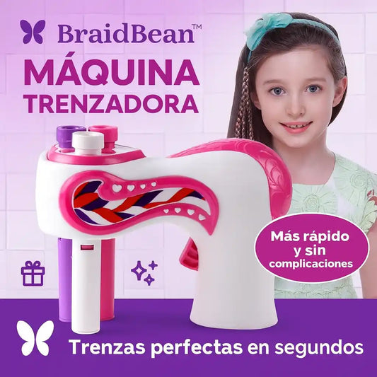 SparkBraid® – Máquina Trenzadora Eléctrica | Peinados Rápidos y Hermosos en Casa