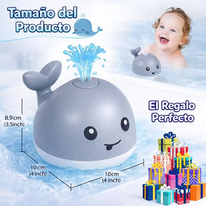 Whale® Ballena Rociadora | Convierte el baño en un momento tranquilo y divertido