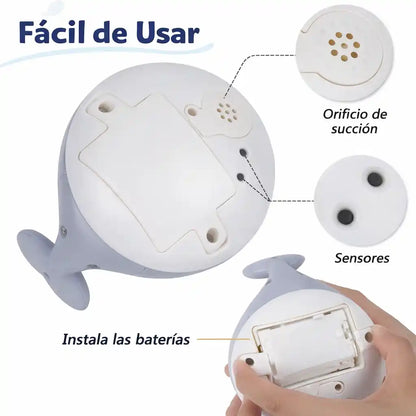 Whale® Ballena Rociadora | Convierte el baño en un momento tranquilo y divertido