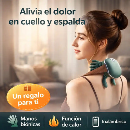 TheraPalm™ | Masajeador Cervical y Corporal Biónico – Relaja tu espalda y cuello