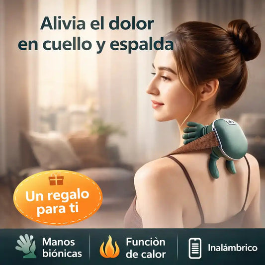 TheraPalm™ | Masajeador Cervical y Corporal Biónico – Relaja tu espalda y cuello