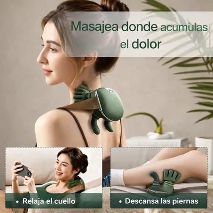 TheraPalm™ | Masajeador Cervical y Corporal Biónico – Relaja tu espalda y cuello