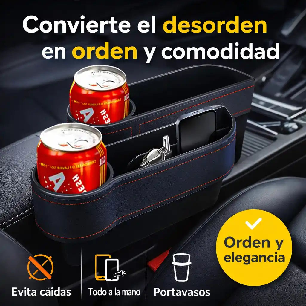 SmartSeat™ Organizador para Asiento de Carro | Orden y elegancia en tu vehículo